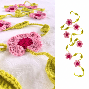 Fragranced Floral Garland