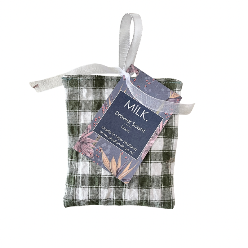 Gingham drawer scented sachet