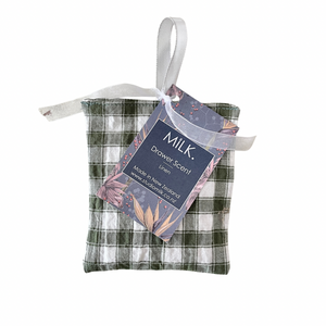 Gingham drawer scented sachet