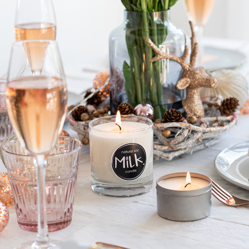 Tumbler Candle Scented Studio Milk