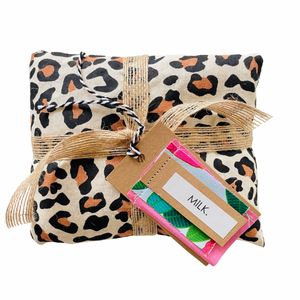 Animal print wheat bag 