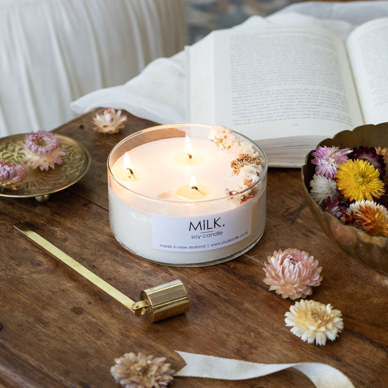 Boho Candles from Studio Milk 