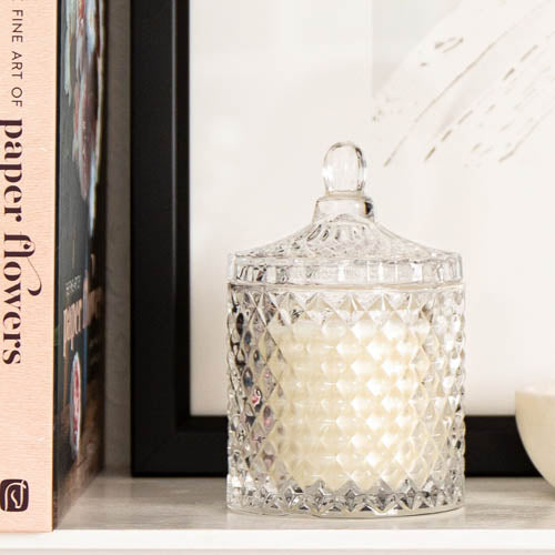 Candle Crystal Glass Studio Milk 