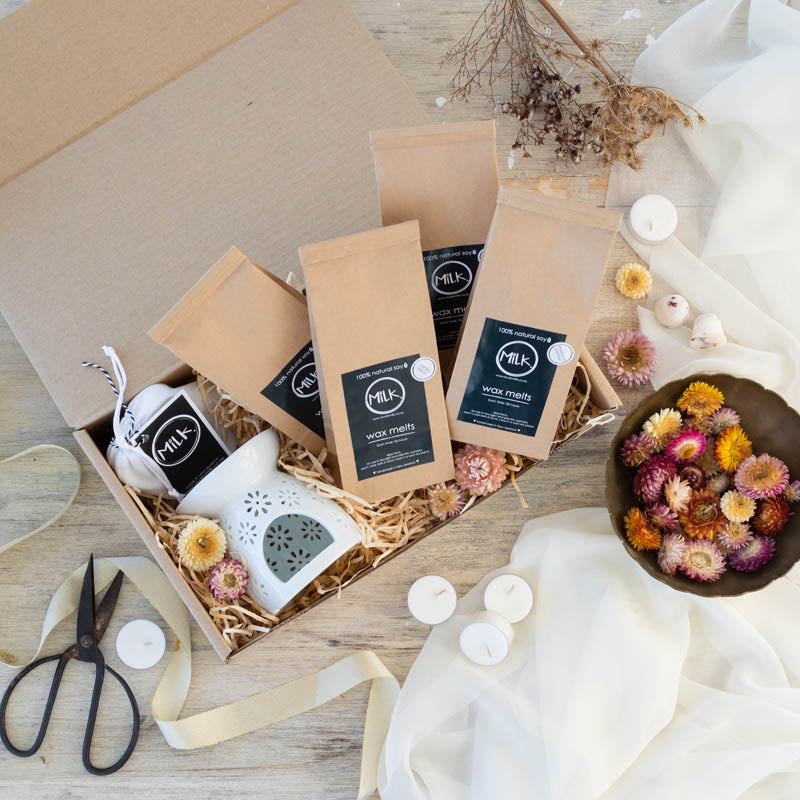 Wax Melt Burner Gift Set